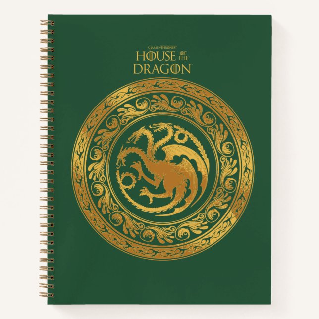 Cuaderno Escudo Golden Targaryen (Anverso)