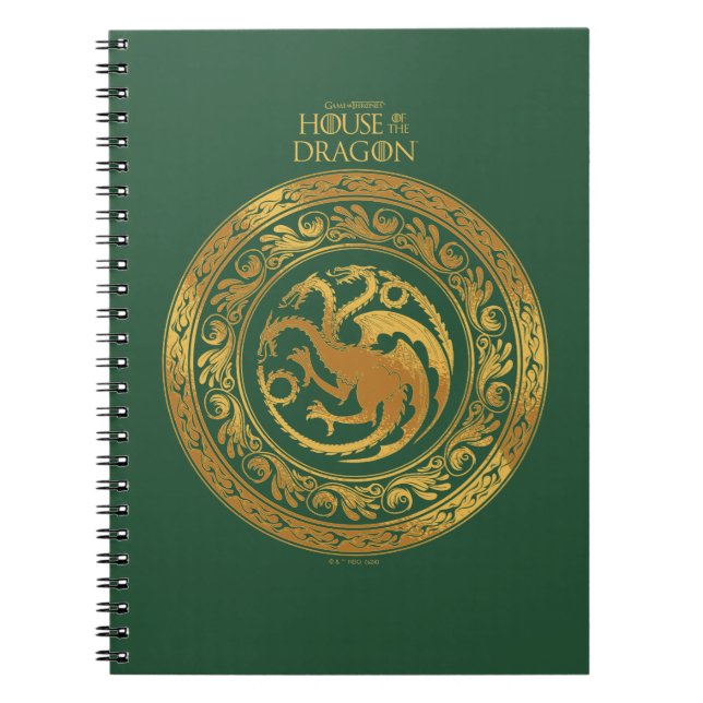 Cuaderno Escudo Golden Targaryen (Frente)