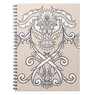 Cuaderno Escudo Ornamental Gótico