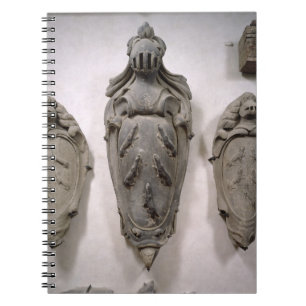 Cuaderno Escudos de armas de la familia de Vecchietti