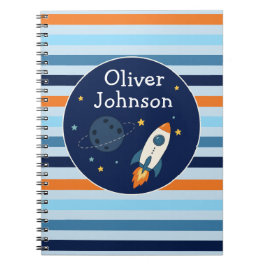 Cuaderno Escuela de Aventura Espacial de Nave Cohete Person