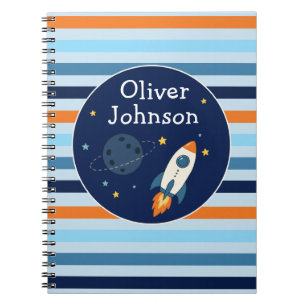 Cuaderno Escuela de Aventura Espacial de Nave Cohete Person