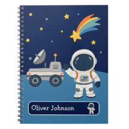 Cuaderno Escuela de Aventura Espacial Personalizada para As