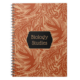 Cuaderno Escuela de Estudios de Biología Entre las Hojas