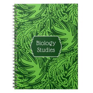 Cuaderno Escuela de Estudios de Biología Entre las Hojas