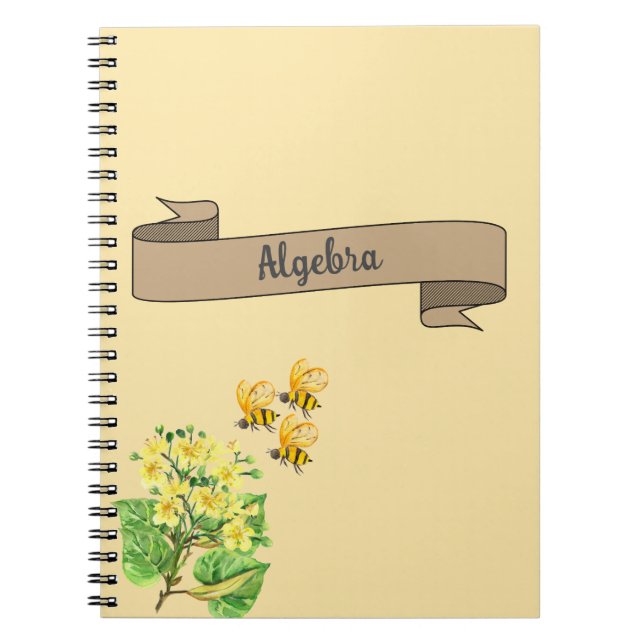 Cuaderno Escuela de Flores (Frente)