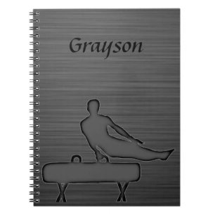 Cuaderno Escuela de gimnasia masculina y caballo Pommel