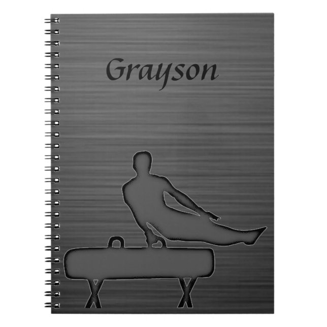 Cuaderno Escuela de gimnasia masculina y caballo Pommel (Frente)