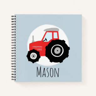 Cuaderno Escuela de niños de teatro de agricultura roja