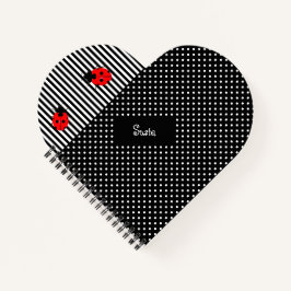 Cuaderno Escuela de Personalizado de diseño de espiral card