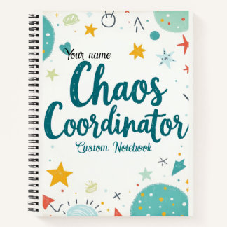Cuaderno Escuela Editable de Organizadores del Caos