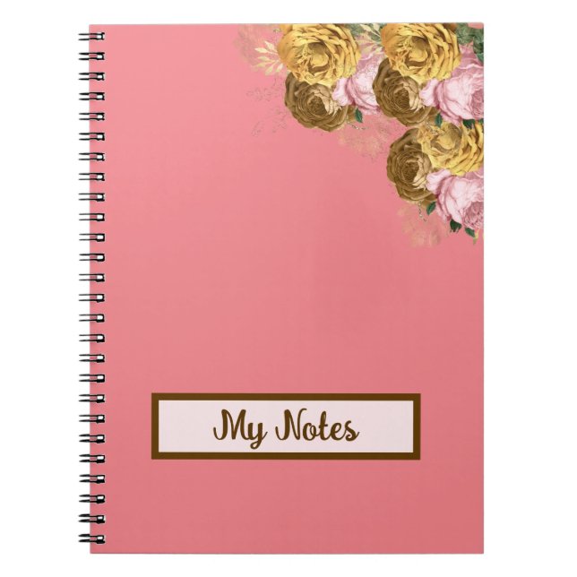 Cuaderno Escuela Floral (Frente)