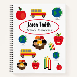 Cuaderno Escuela Infantil Cute