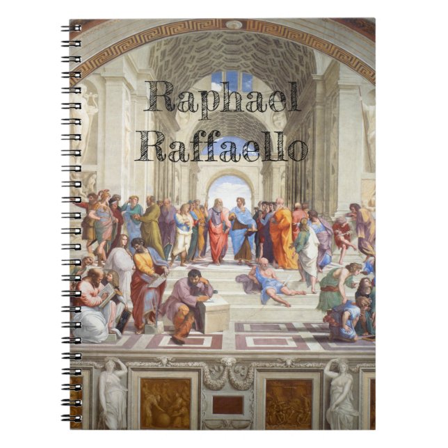 Cuaderno Escuela Raphael Raffaello de Atenas (Frente)