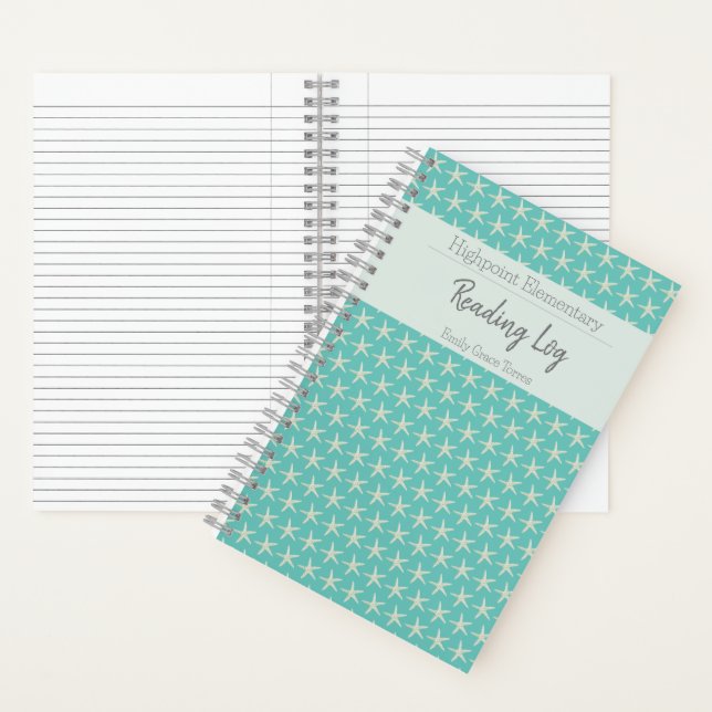 Cuaderno Escuela Starfish Turquoise (Interior)