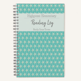 Cuaderno Escuela Starfish Turquoise