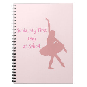 Cuaderno Escuela Temática Ballerina Única