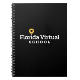 Cuaderno Escuela virtual de Florida, espiral negra