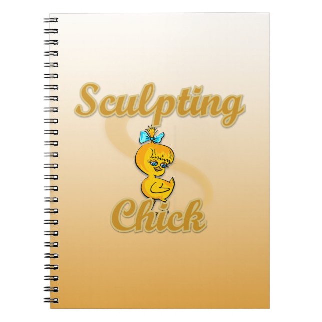 Cuaderno Esculpir polluelo (Frente)