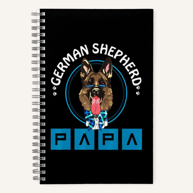 Cuaderno Esencial del Pastor Alemán (Anverso)