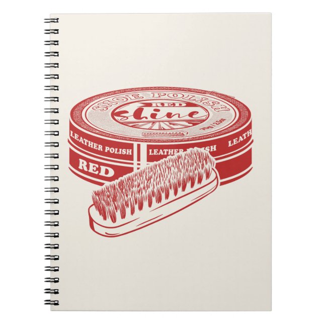 Cuaderno Esmalte de calzado rojo (Frente)