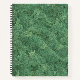 Cuaderno Esmeralda Art Nouveau