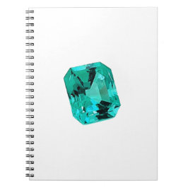 Cuaderno Esmeralda Gemstone impreso en