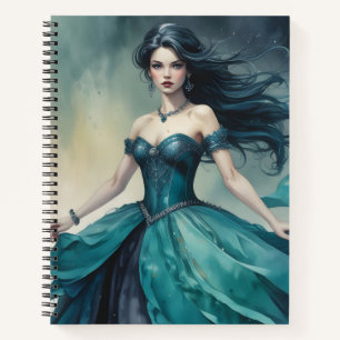 Cuaderno Esmeralda Nocturna