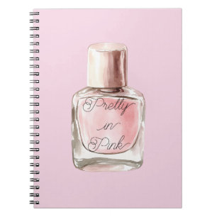 Cuaderno Esmlate de uñas Pretty in Pink