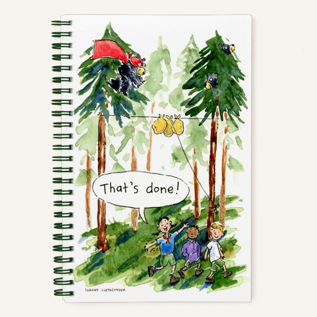 Cuaderno "¡Eso está hecho!" Philmont Women Ranger Notebook (Anverso)