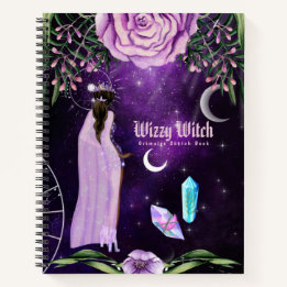 Cuaderno Esoteric Witchcraft Sketchbook Grimoire Purple