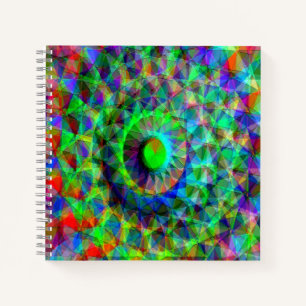 Cuaderno Espacaídas psicodélico......