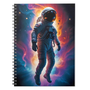 Cuaderno Espacio de doble exposición cósmico Arte Universo 