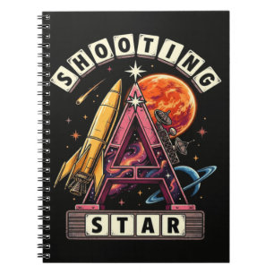 Cuaderno Espacio de estrella fugaz