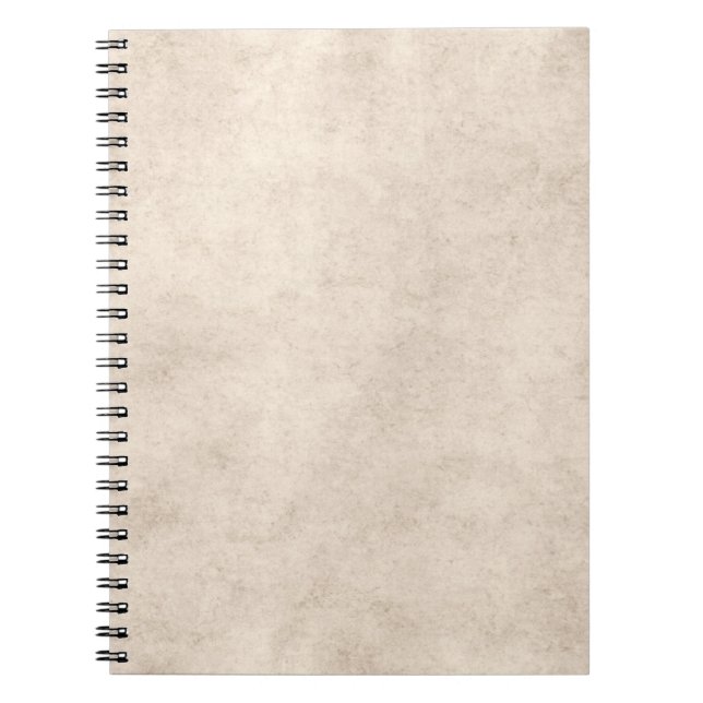 Cuaderno Espacio en blanco de papel de la plantilla del (Frente)