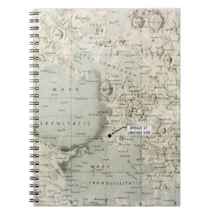 CUADERNO ESPACIO: MAPA DE LA LUNA, 1972