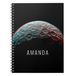 Cuaderno Espacio negro. Sistema universal y solar. Astronom