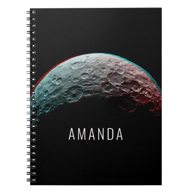 Cuaderno Espacio negro. Sistema universal y solar. Astronom (Frente)