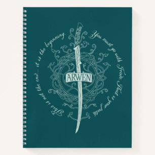 Cuaderno Espada élfica ARWEN™ Cita