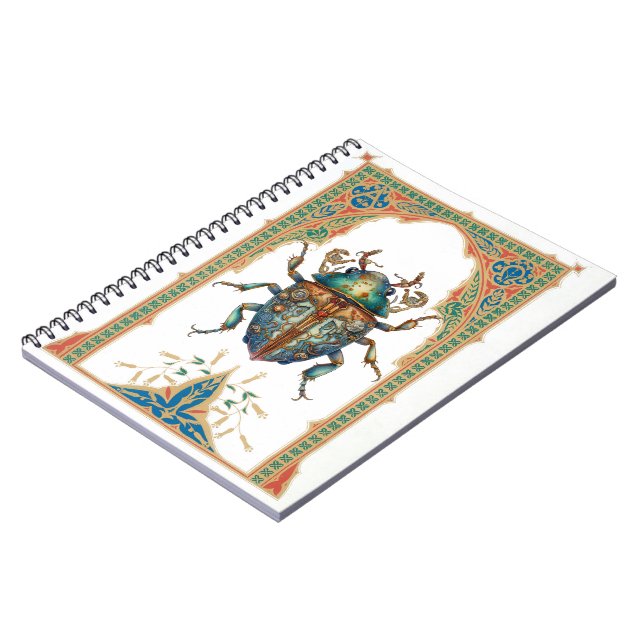 Cuaderno Espalda azul humedal (Lado Izquierdo)
