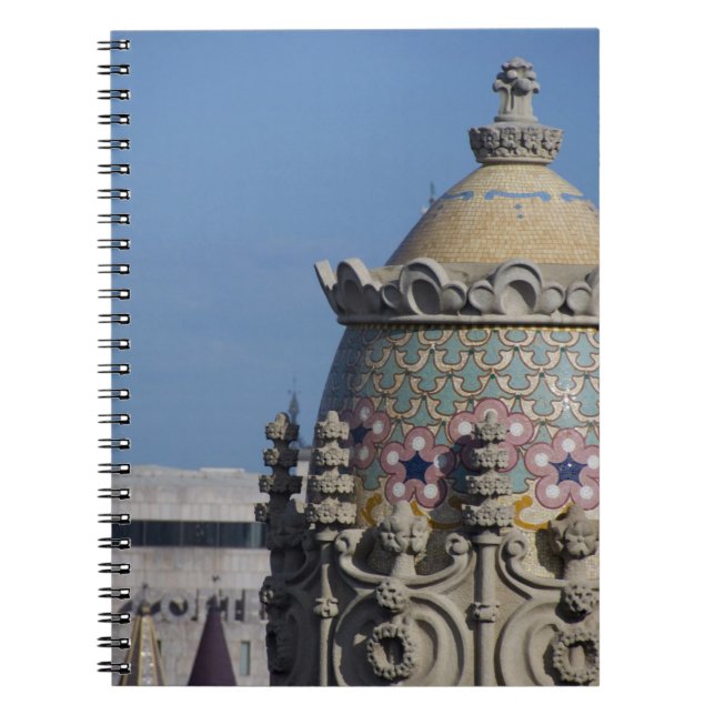 Cuaderno España, Cataluña, Barcelona. Tejado de Barcelona (Frente)