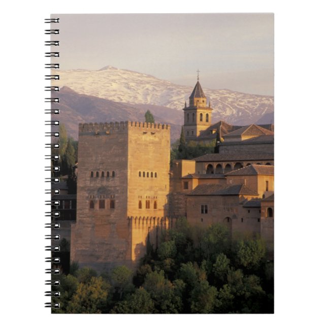 Cuaderno España, Granada, Andalucía La Alhambra, (Frente)