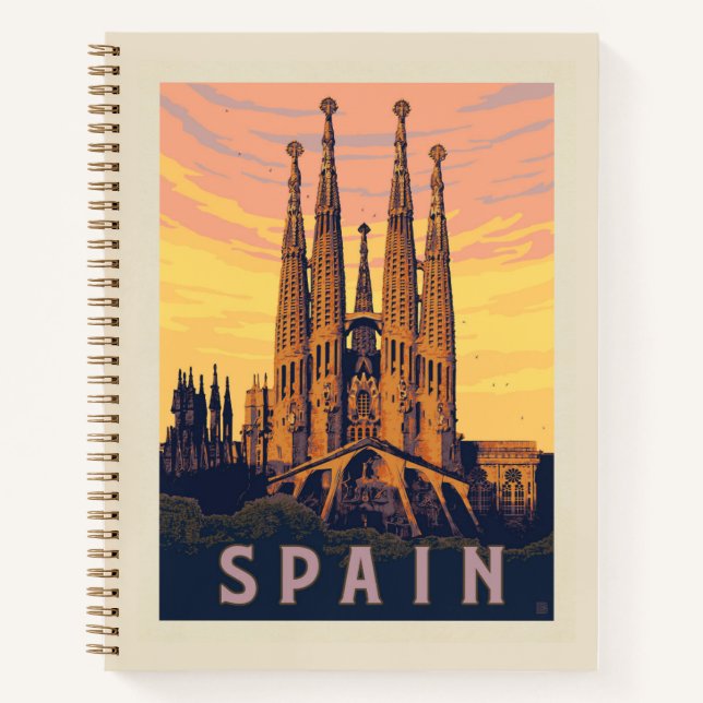 Cuaderno España | Sagrada Familia (Anverso)