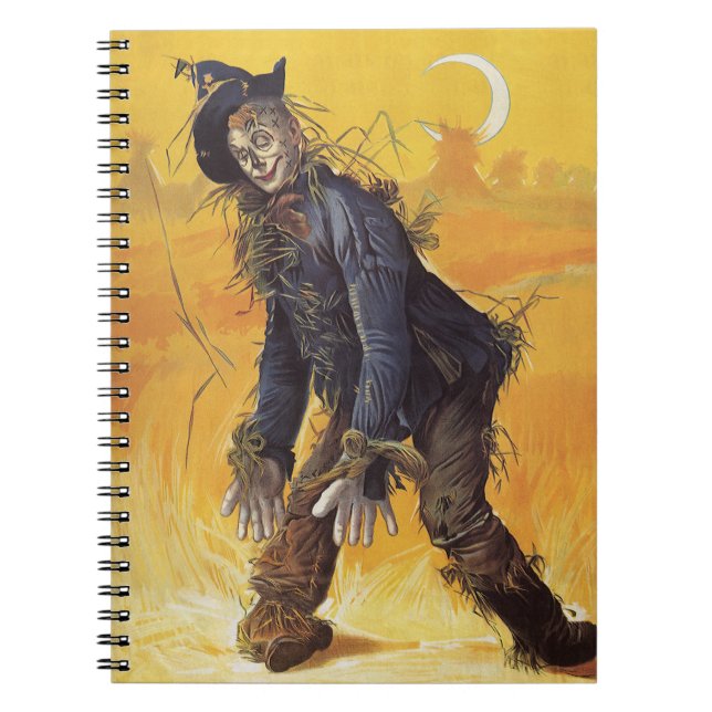 Cuaderno Espantapájaros de El mago de Oz, Cuentos de hadas  (Frente)