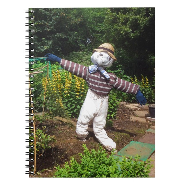 Cuaderno Espantapájaros divertidos (Frente)