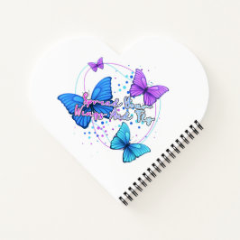 Cuaderno Esparce sus alas y vuela mariposa