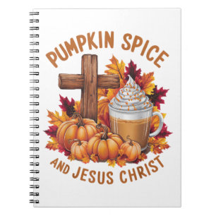 Cuaderno Especia de calabaza y Jesucristo