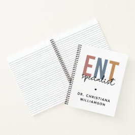 Cuaderno Especialista en Médica ENT personalizado