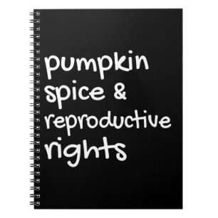 Cuaderno Especias de calabaza y derechos reproductivos II