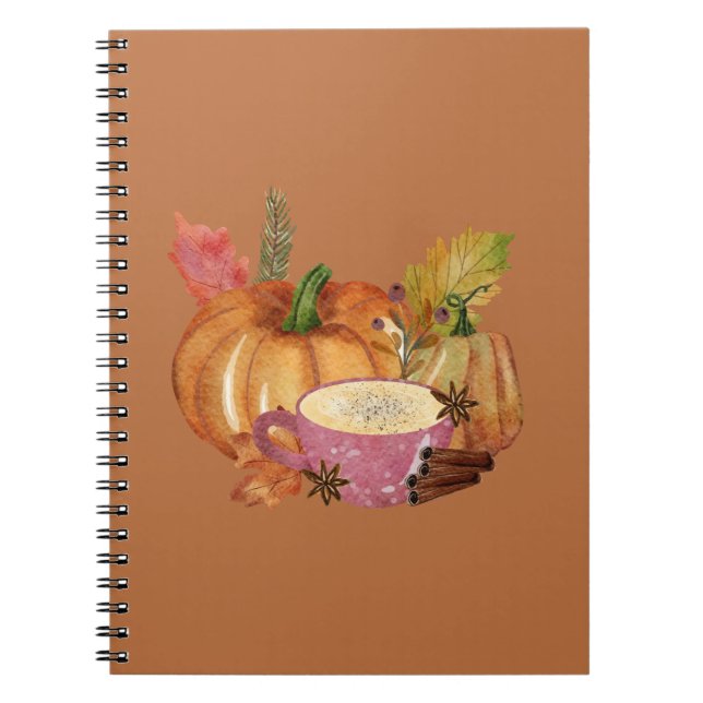 Cuaderno Especie de calabaza (Frente)